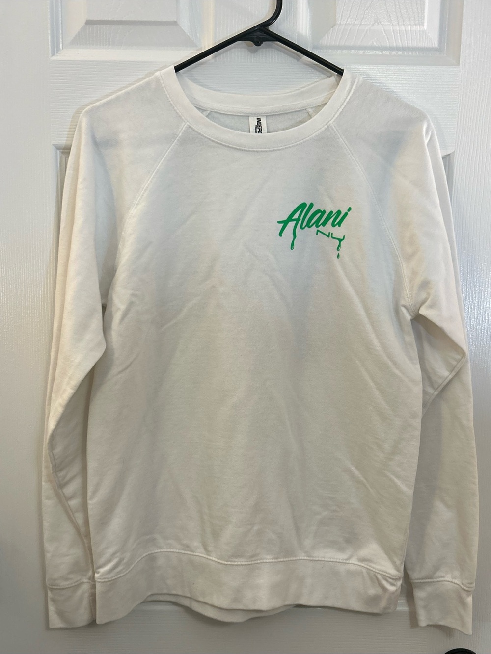 Graphic Snake and Crystal Witchcore Crewneck Sweatshirt - Size M